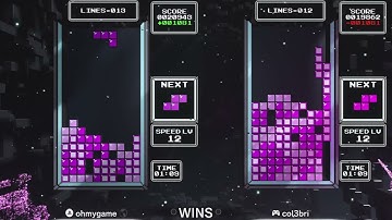Tetris Effect: Connected_202411302050Classic score attack rank match