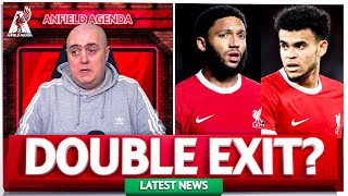 LUIS DIAZ + JOE GOMEZ TO LEAVE LIVERPOOL?! Liverpool FC Transfer News