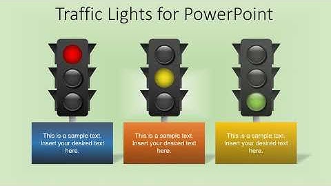 Traffic Lights template