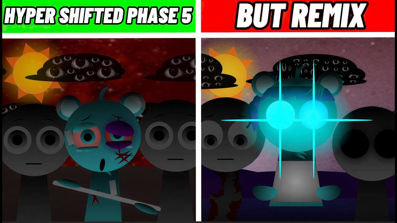 Incredibox Sprunki: Hyper Shifted Phase 5 But Remix: Who impressed you?