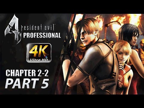 Resident Evil 4 Professional Walkthrough | Part 5 "Chapter 2-2" | CenterStrain01