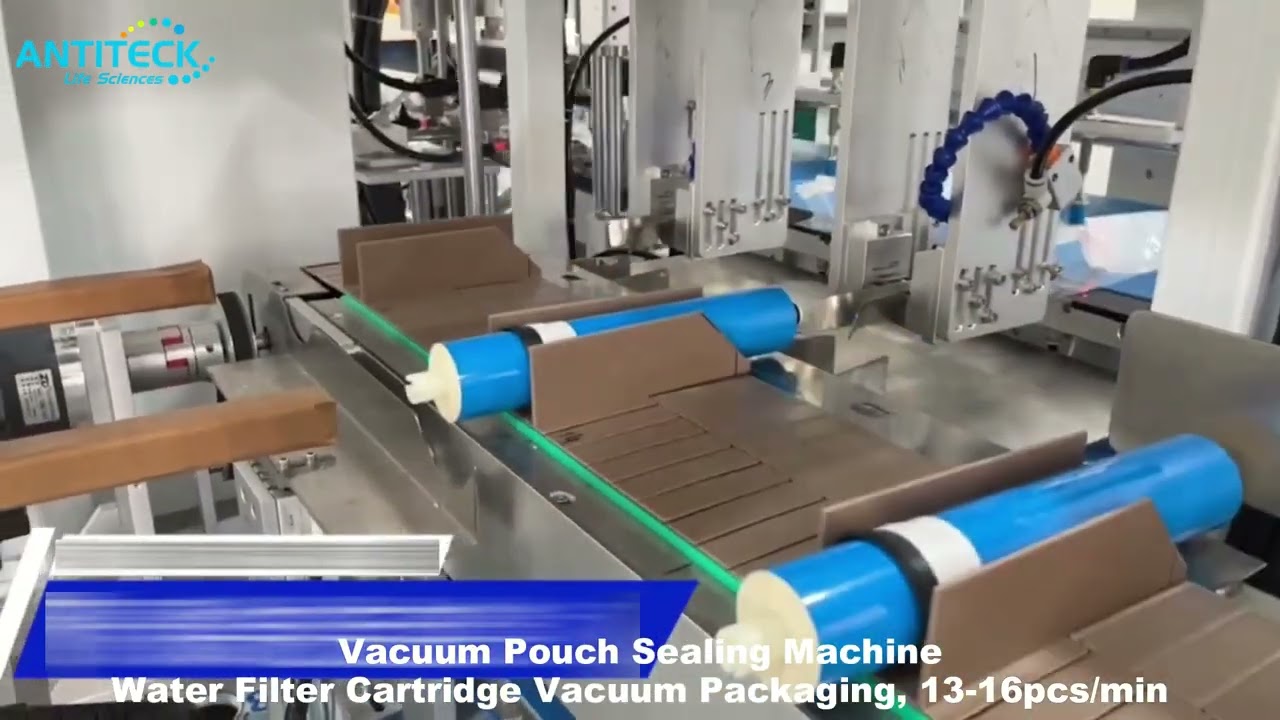 Vacuum Pouch Sealing Machine 4 Water Filter Cartridge Vacuum Packaging -Vacuum Pouch Packing Machine