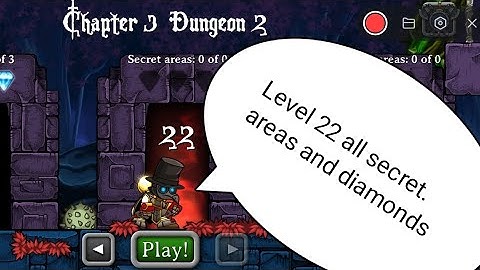 Magic rampage level 22 || Chapter 3 dengeon 2 all secret areas and diamonds