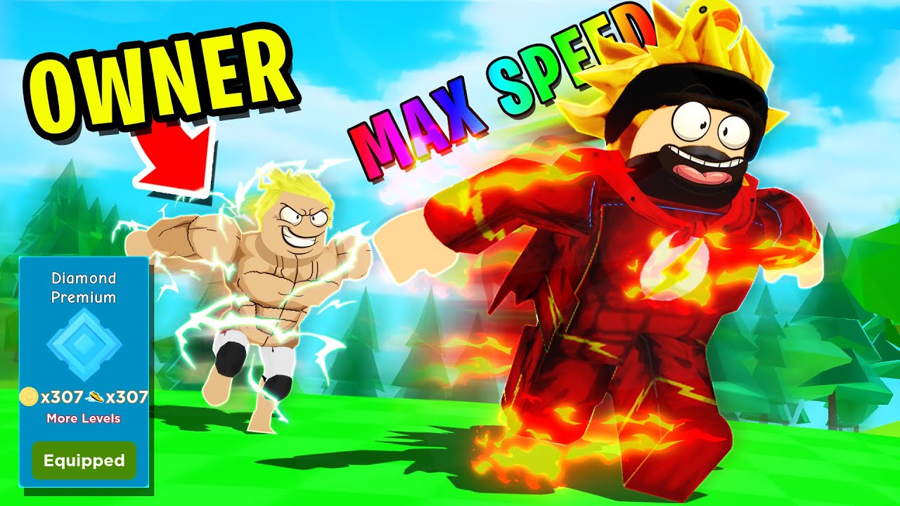 I Unlocked Max Rank Then Raced The Game Owner In Roblox Speed - roblox game owner