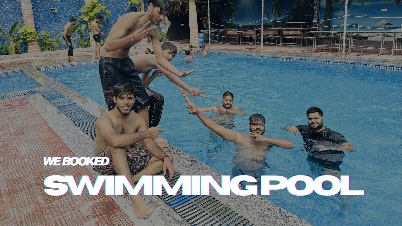 🏊‍♂️ Delhi Pool Party Vlog Doston Ke Saath Baarish Ka Maza! 😍 | Pool me baarish | Unfiltered Naman