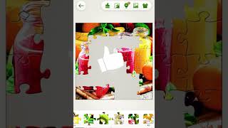 Jigsaw puzzles #gaming #games #puzzlegame #jigsawpuzzle #relaxing #puzzle #juice #food #colorful screenshot 5