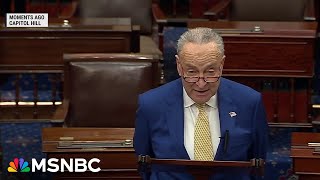 Sen. Schumer: Today, we make Vladimir Putin regret the day he questioned America's resolve