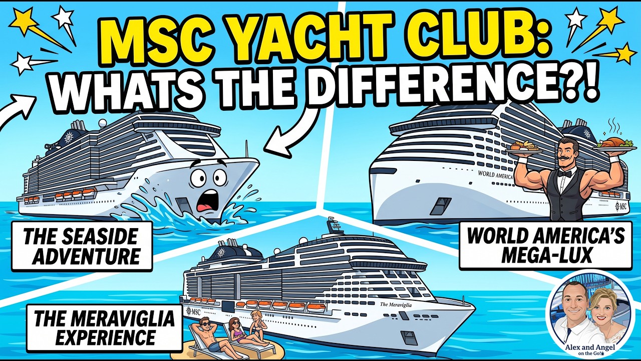 MSC Yacht Club: Is It ACTUALLY Different on Every Ship? 🚢