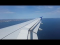 Flight Landing Copenhagen Airport SAS A319-111