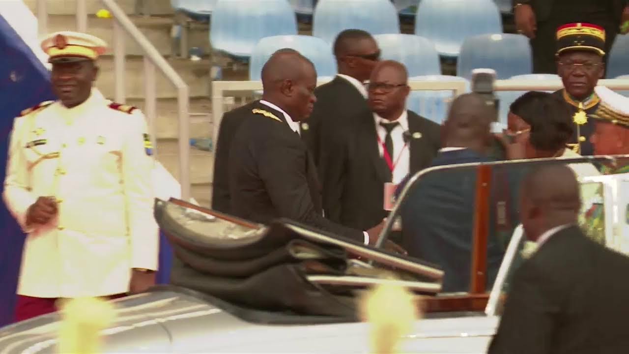 Cérémonie d'investiture du président élu de la république Gabonaise