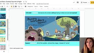Extraordinary Scaredy Squirrel At Night Google Slides