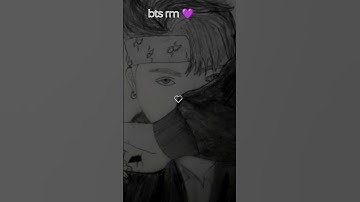 bts rm drawing 💜💜#bts #rm #kimnamjoon #drawing #shorts #viral #art