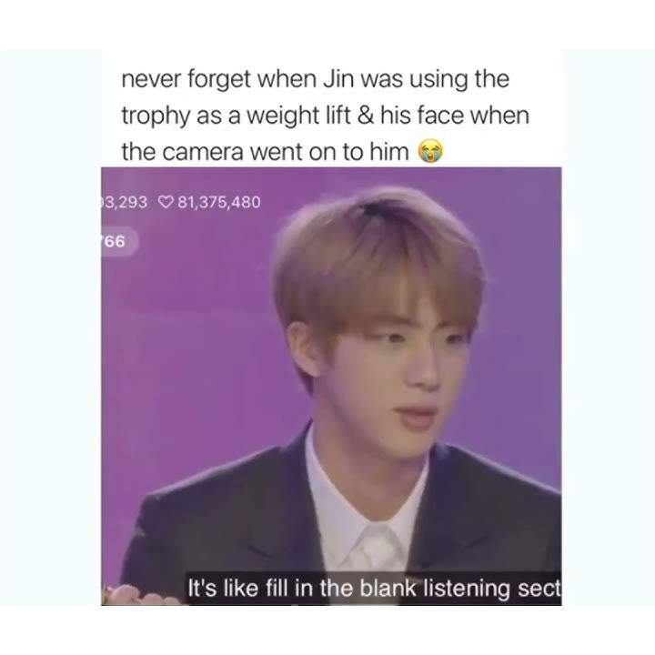 Jin eyes🤭