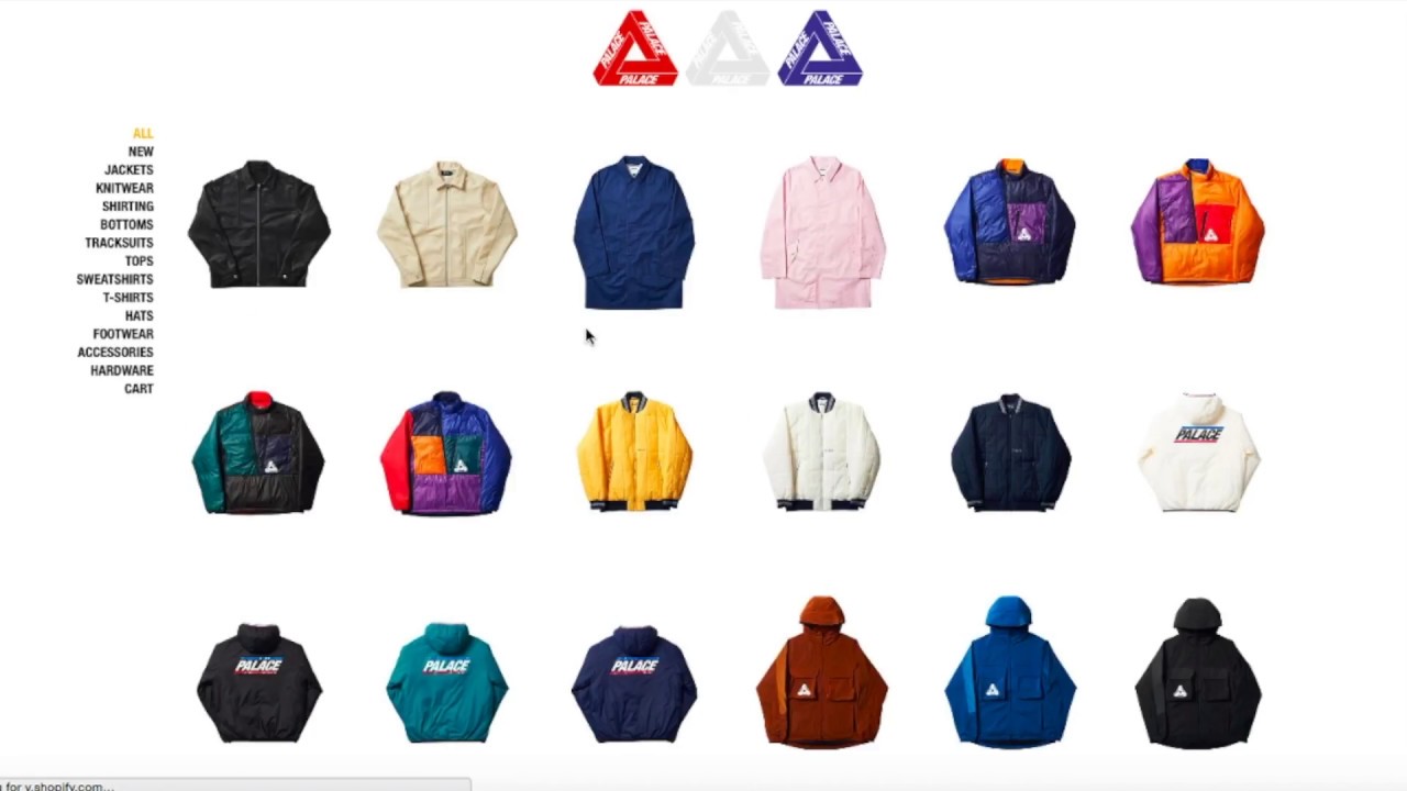 PALACE Skateboards Drop List & Price List SS18! 3 16 2018 - YouTube