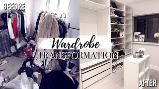 EXTREME WARDROBE TRANSFORMATION // IKEA PAX WARDROBES