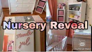 Baby Girl Nursery Reveal   Notably Tidy