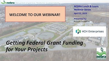 Lunch and Learn About: Federal Grant Funding for Your Projects