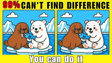 【Spot The Difference】 Can You Find All 3? Great for Memory and Focus! 324