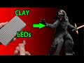 Sculpting Kylo Ren with light up mask | The Rise of Skywalker | Polymer Clay Tutorial