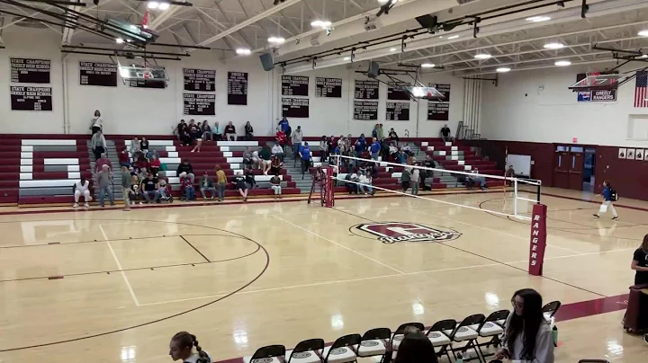 Greely JV & Varsity Volleyball  vs Messalonskee 10...