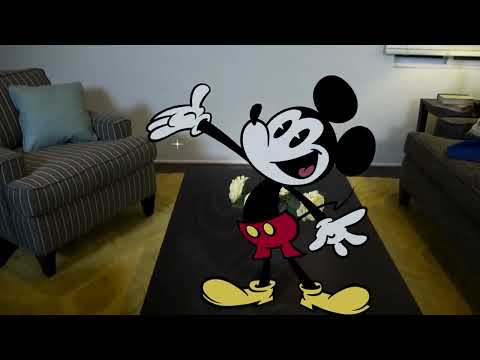 Disney's Apple Vision Pro sizzle reel