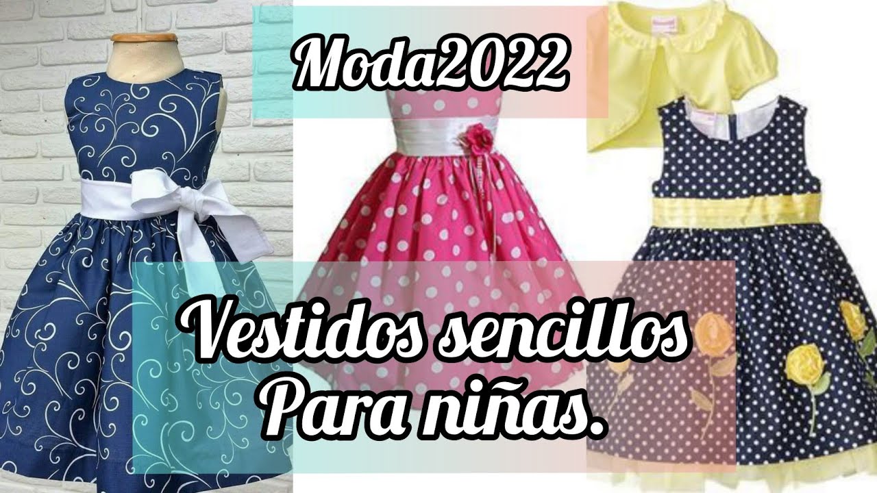Moda2022*Vestuarios hermosos para niñas/vestidos y ideas para niñas 2022*luce bonita y en tendencia.