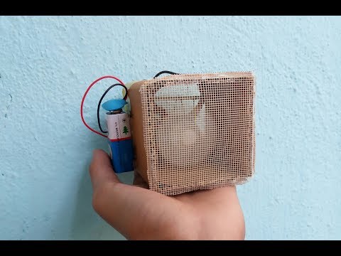 How to make a portable Mini Heater with 9v battery ????????