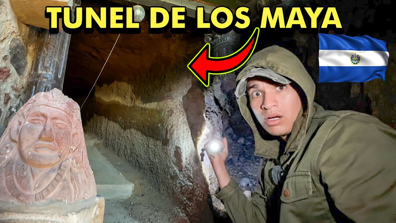 Explorando los túneles mayas inexplorados de El Salvador