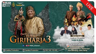 🔴LIVE PAGELARAN WAYANG GOLEK PUTRA GIRIHARJA3 H. DADAN SUNANDAR - MANGGAHANG BANDUNG