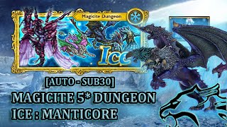 Ffrk Magicite 5 Ice - Manticore Auto - Sub30