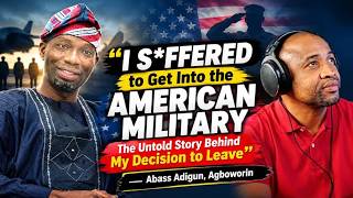 Details I Suffered to Join the American Military” — The Untold Story of Abass Adigun (Agboworin) News