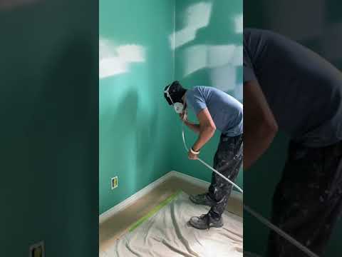When Spray Painting Exterior House How Many Coats?