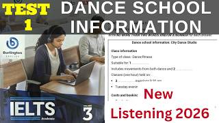 Burlington Book 3 Test 1 (IDP New Listening)