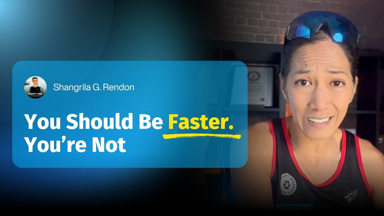 You Should Be Faster. You’re Not.