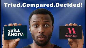 Skillshare vs MasterClass | Which Online Learning Platform Is Better in 2025