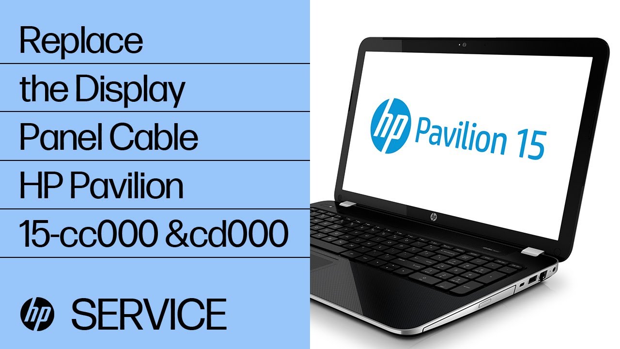 support groups near me How to Replace the Display Panel Cable | HP Pavilion 15-cc000 and cd000