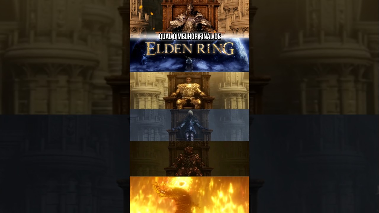 Qual o Melhor Final de Elden Ring?