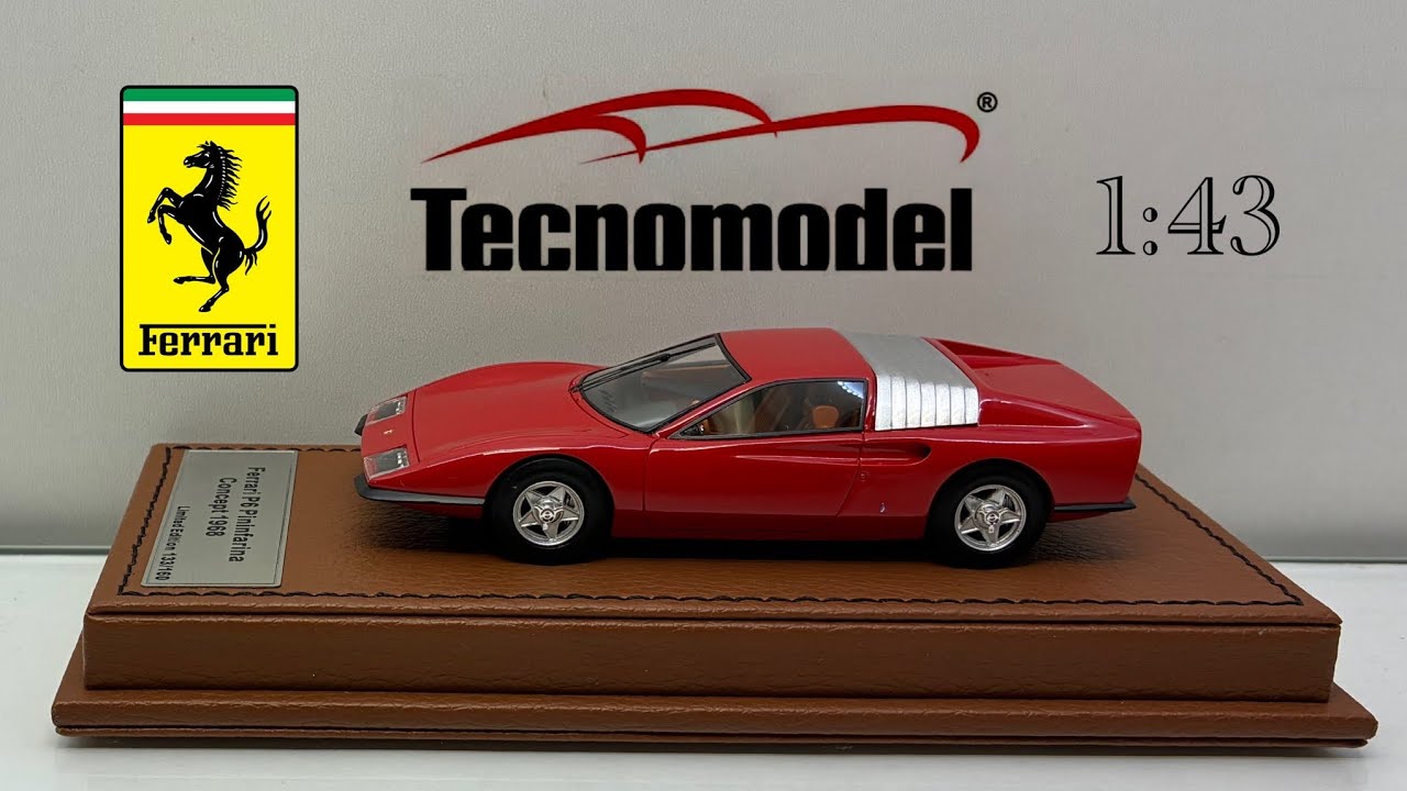Review of the 1968 Ferrari P6 Pininfarina Concept 1:43 Scale Model