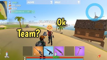 Team up with Noob and his first victory in Rocket Royale!!!