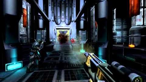 Quake 4 Walkthrough Level 27 & 28 { Data Processing Terminal & Network Terminal } - Lieutanant -