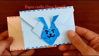 كيف تصنع ظرف رسالة من الورق بسيط وجميل بطريقة سهلة - paper envelope