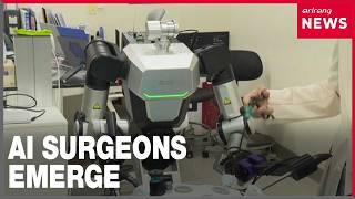 AI-equipped robots take on assistant roles in delicate surgeries