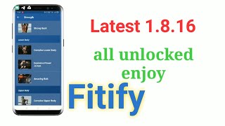 Fitify pro 1.8.16 latest ||tools unlocked|| best home workout app free google drive link screenshot 4