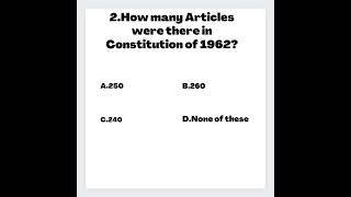 How many Articles Are There in Constitution of 1956,1962,1973 mcqs#NB Mcqs for jobs#Jobsmcqs#Ibasts screenshot 4