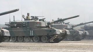 陸上自衛隊 東千歳駐屯地創立60周年記念行事　戦車パレード　（編集版）