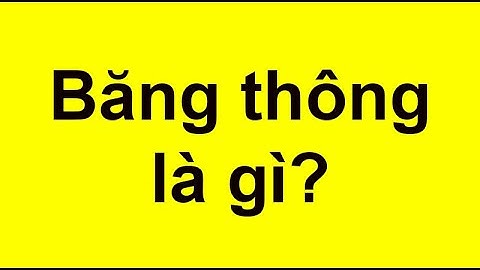 Băng thông là gì?  Tại sao phải sử dụng băng thông rộng cho website?