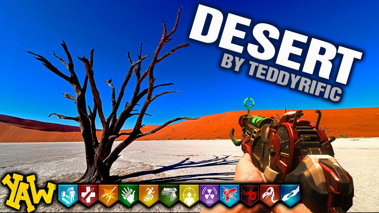 DESERT ZOMBIES By teddyrific (Call of Duty Zombies Gameplay) YouTube