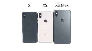 iPhone X vs iPhone Xs vs Xs Max - SPEED TEST!