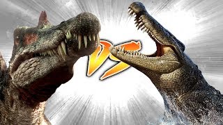 SPINOSAURUS VS SARCOSUCHUS [Who Would Win?]