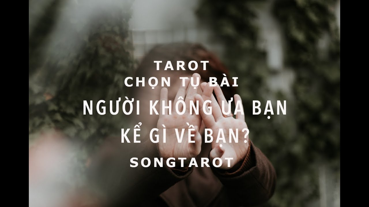 tarot: chọn tụ bài: người không ưa bạn, kể gì về bạn?